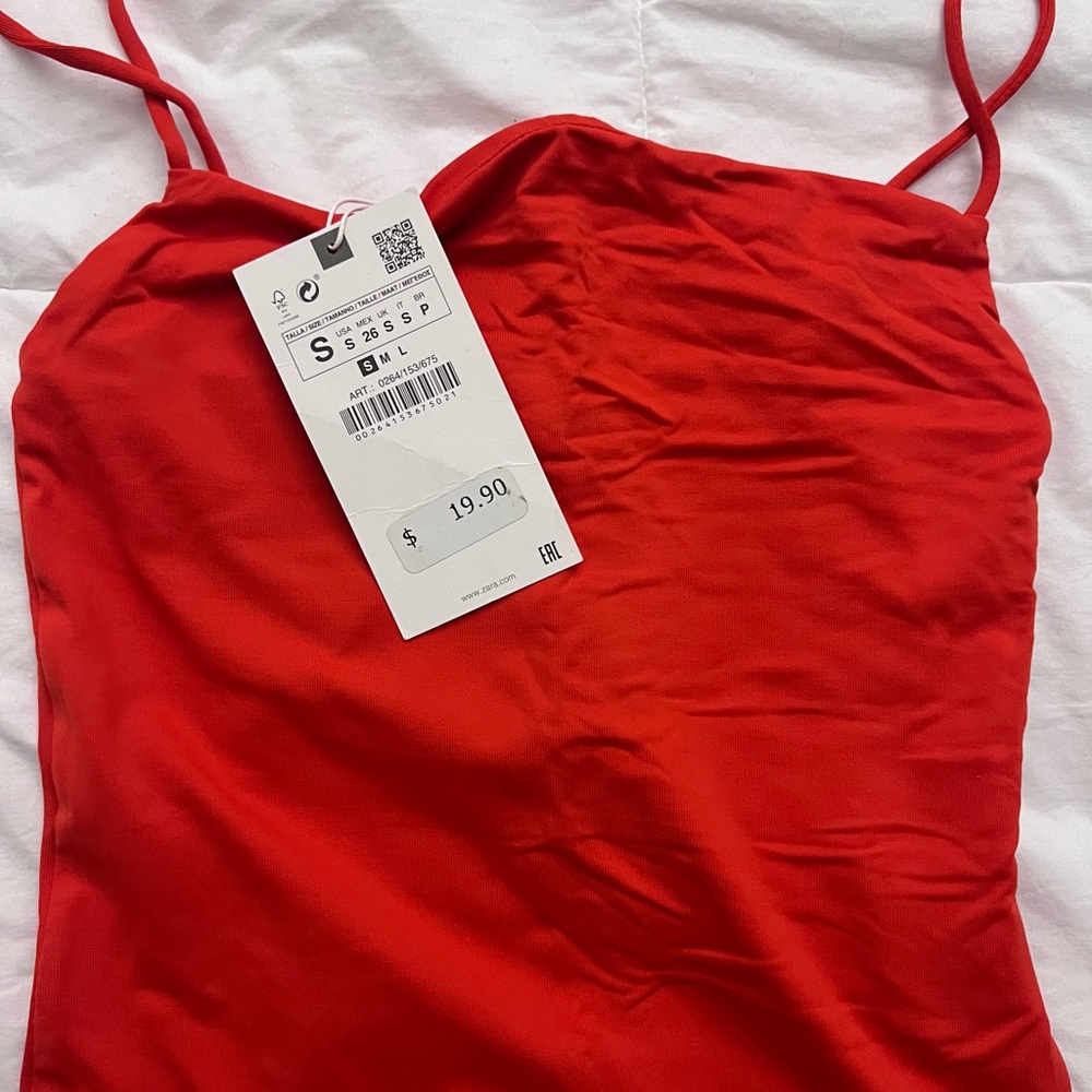 Stylish Red Women's Top